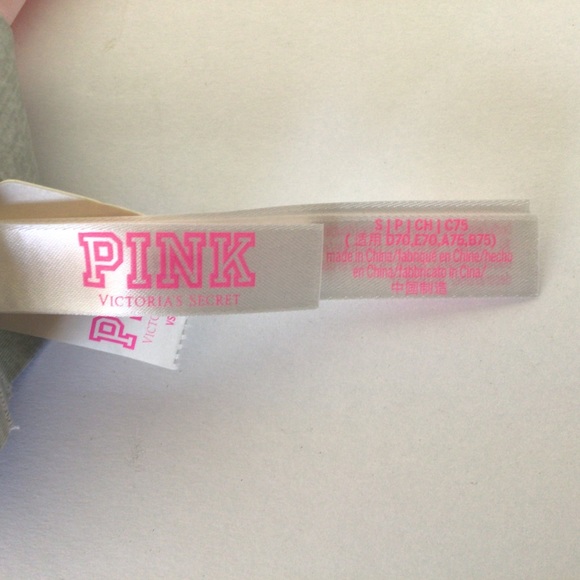 PINK VICTORIAS SECRET UNLINED BRALETTE SMALL NWT - Picture 6 of 9